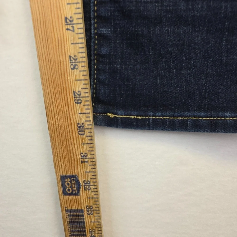 Levis Jeans Women 10M Blue Classic Bootcut Mid Rise Dark Wash Cowboy Western USA